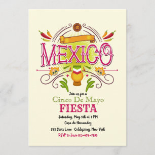 Viva México Invitación