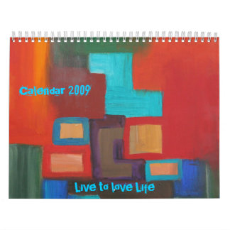 Viva para amar la vida, calendario 2009