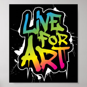 Viva para el poster del arte