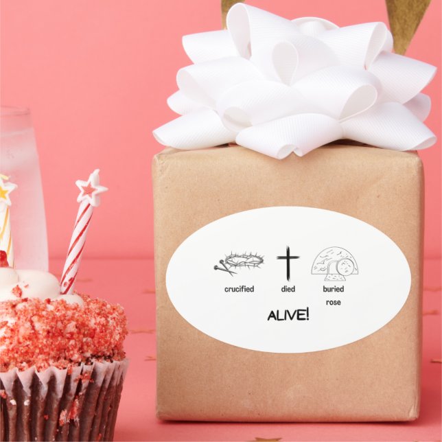 ¡VIVA! Pegatinas Oval 20 por hoja (Fiesta)