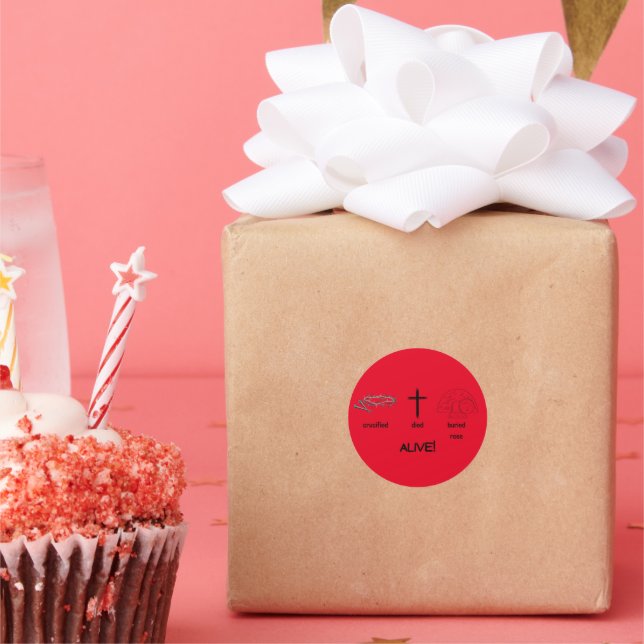 ¡VIVA! Pegatinas redondos clásicos 20 por hoja (Fiesta)