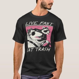 ¡Viva rápido! ¡Coman Basura! Camiseta clásica