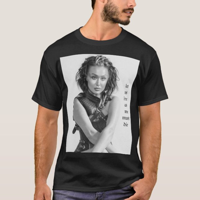 vivamos como debemos morir camiseta de Dandiena (Anverso)