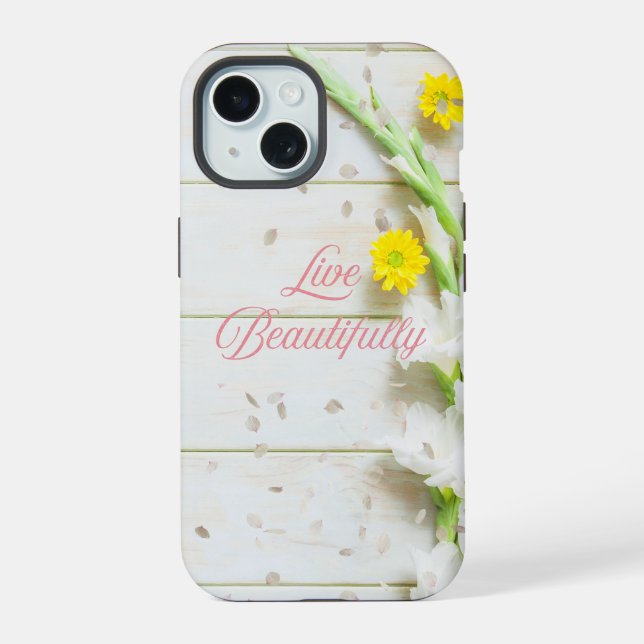 Vive Bellamente - estuche para iPhone / iPad (Reverso )