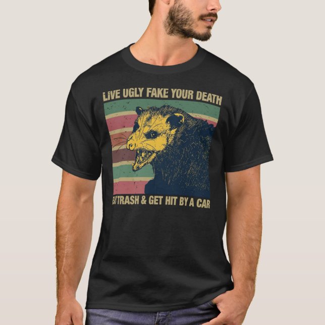 Vive la camiseta del clásico de la muerte falsa (Anverso)