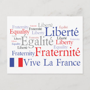 Vive La Francia, la tarjeta postal de Francófilo