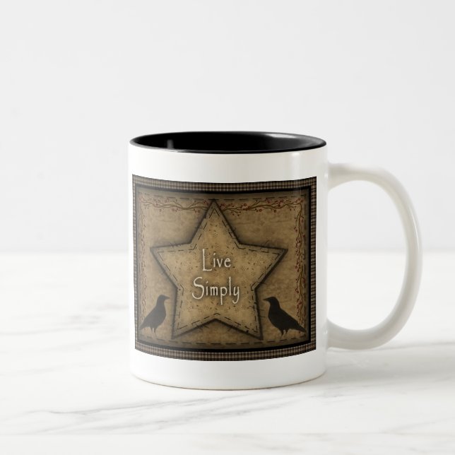Vive la taza simplemente primitiva (el SM) (Derecha)