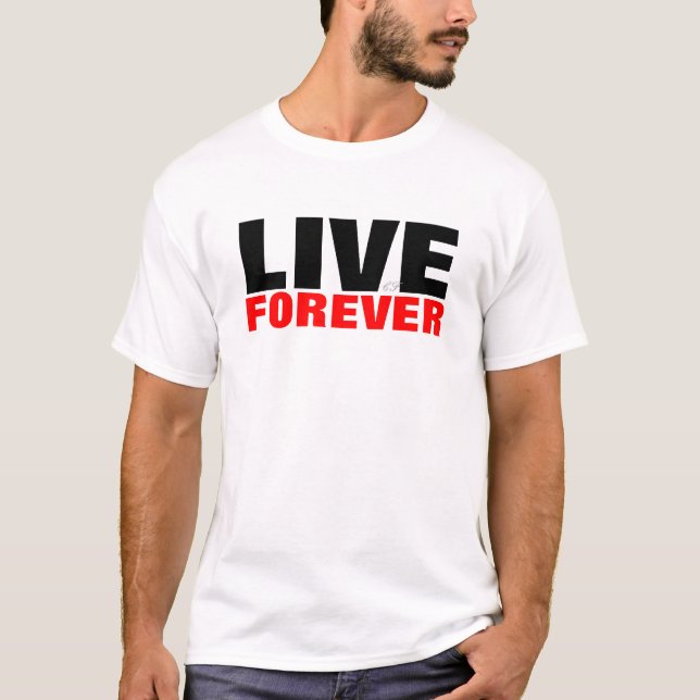 VIVE PARA SIEMPRE la camiseta (Anverso)