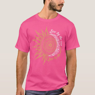 Vive por el Sol Ama por la Luna Camiseta de Vida H