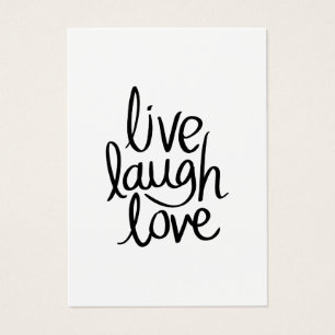 Vive Ríe Ama – Tipografía Inspiradora Clásica
