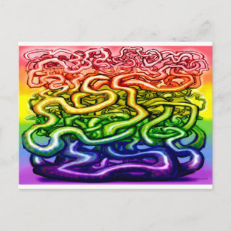 Vive tarjeta arco iris LGBQT