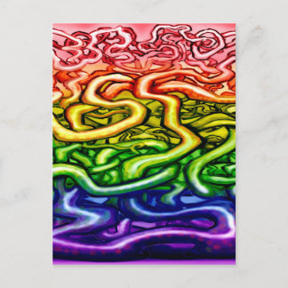 Vive tarjeta arco iris LGBQT