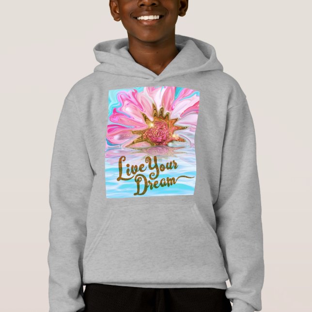Vive tu sueño - poder de las flores Rosas (Anverso)