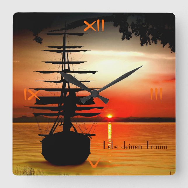 Vive tu sueño reloj (Anverso)