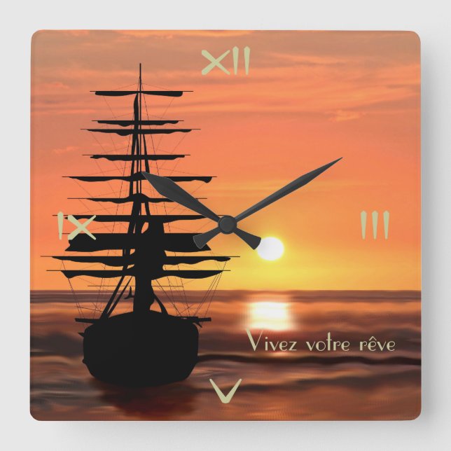 Vive tu sueño reloj (Anverso)