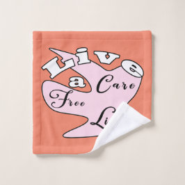 Vive un cuidado paño de lavado de vida libre