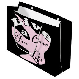 Vive una gran bolsa de regalo para una vida libre 