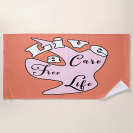 Vive una toalla de playa de vida gratuita