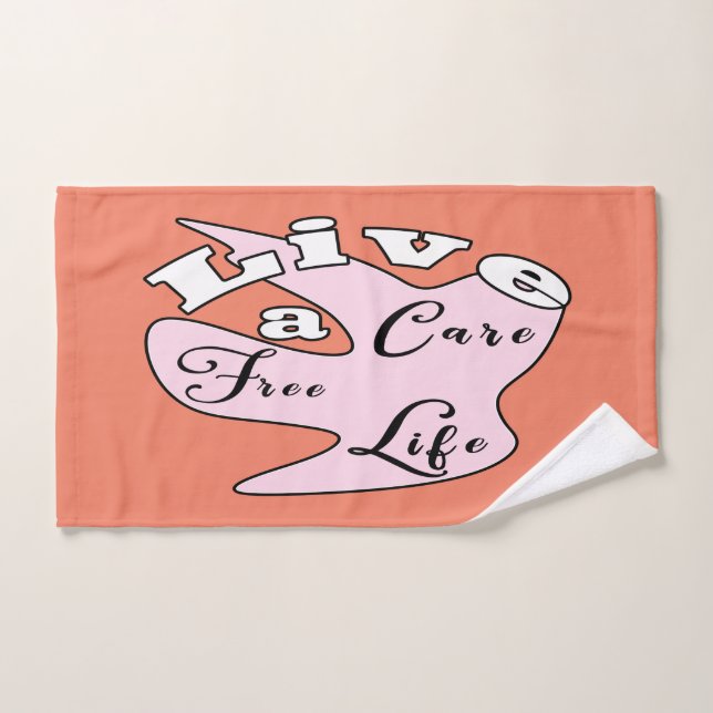 Vive una toalla de vida gratuita (Toalla de mano)