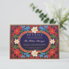 VIVIAN I : Tarjeta de detalles del Boda