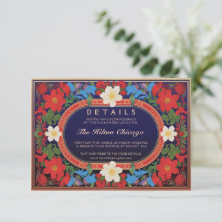 VIVIAN I : Tarjeta de detalles del Boda