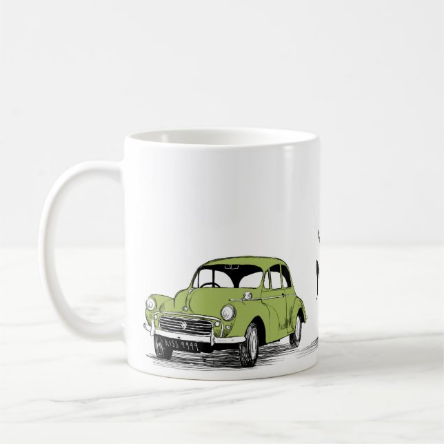 Vivian "vuelve aquí!" Taza - arte de Ben Wickey (Izquierda)