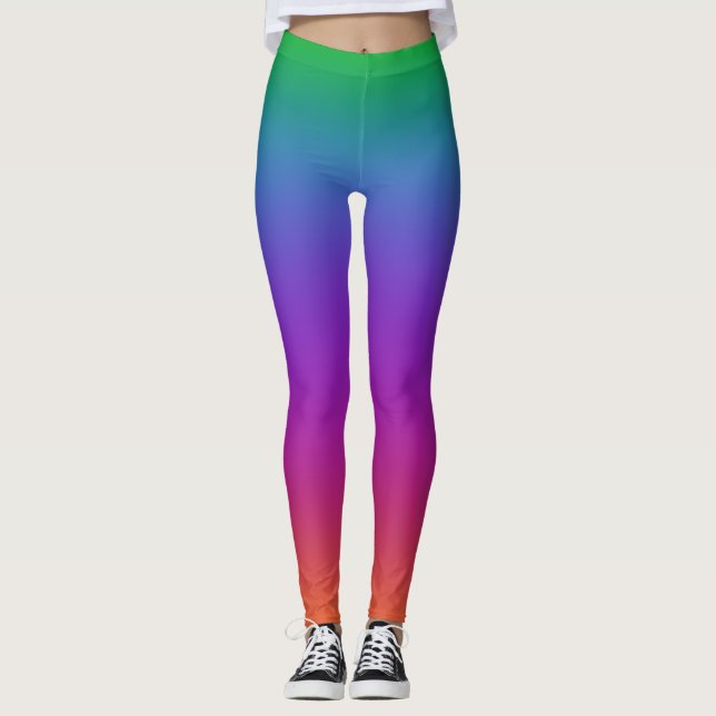 Vivid Rainbow Leggings (Anverso)