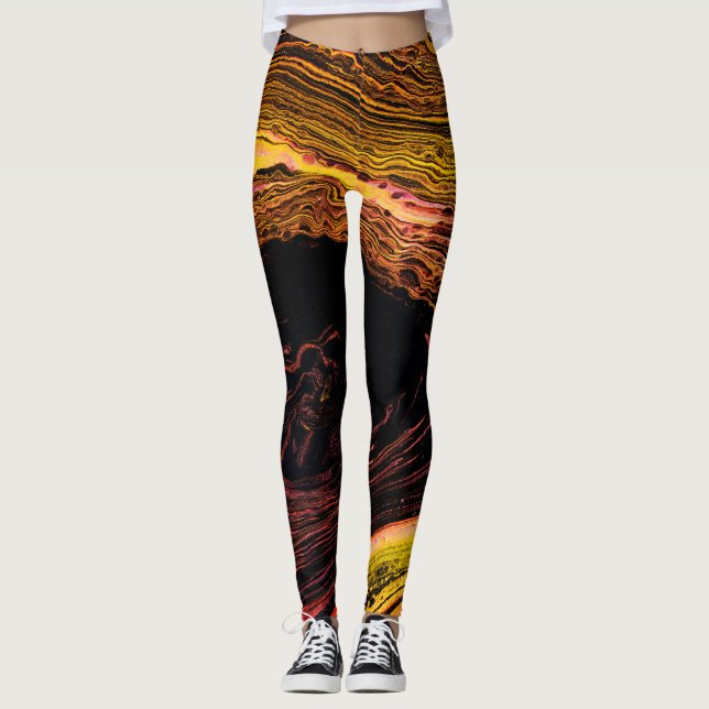 Vivid Swirls leggings (Anverso)