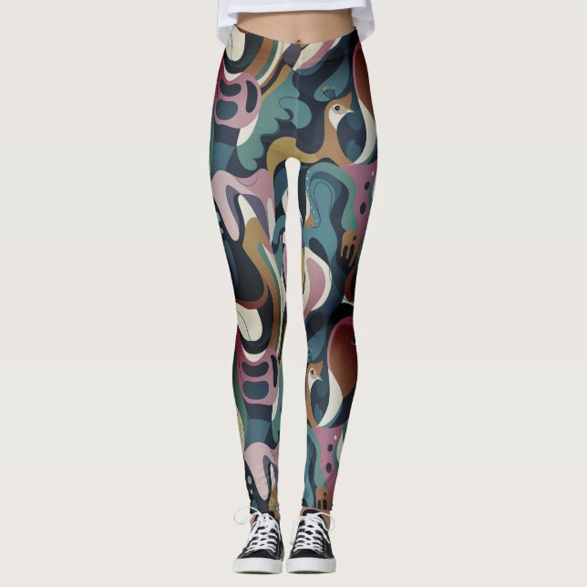 Vivid Vortex Leggings (Anverso)