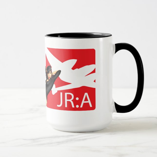 Vivido sin la taza 'Juan Ross American del miedo (Derecha)