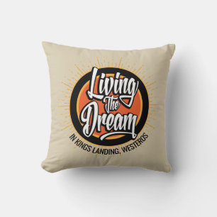 Viviendo el Cojín decorativo del sueño
