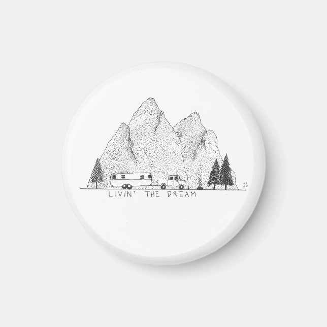 Viviendo el imán del sueño (Frente)