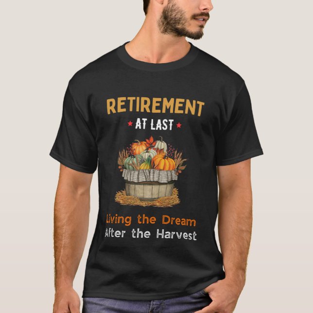 Viviendo el sueño - Camiseta de un agricultor reti (Anverso)