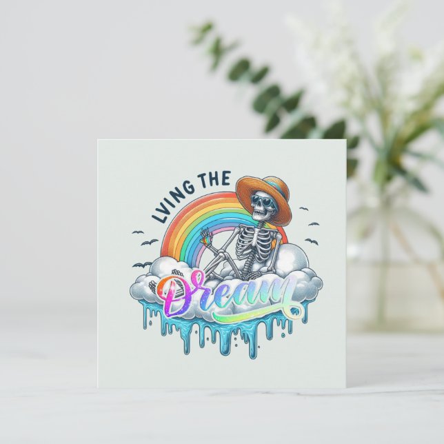 Viviendo el sueño - Skeleton (Anverso de pie)