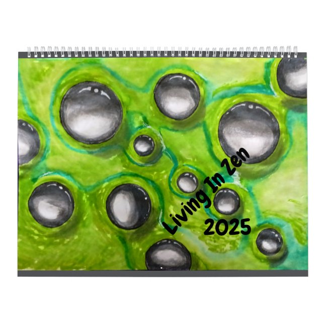 Viviendo En El Calendario De Zen 2025 (Tapa)