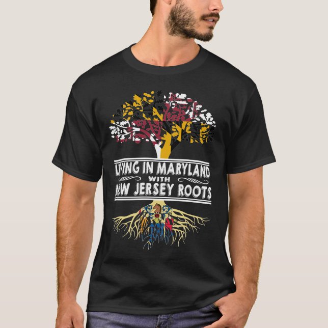 Viviendo en Maryland con raíces de Nueva Jersey (Anverso)