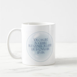 Viviendo en una taza de café de burbuja