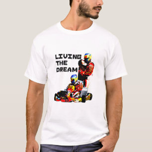 Viviendo la camiseta ideal de Karting