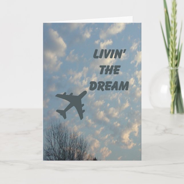 Viviendo la tarjeta vertical Dream (Anverso)