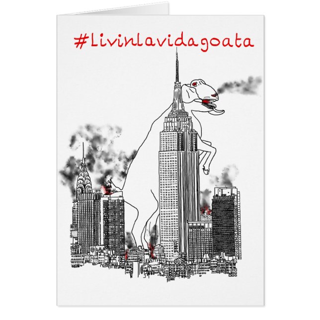 Viviendo La Vida Cabra Cabra Gritando Nueva York E (Frente)