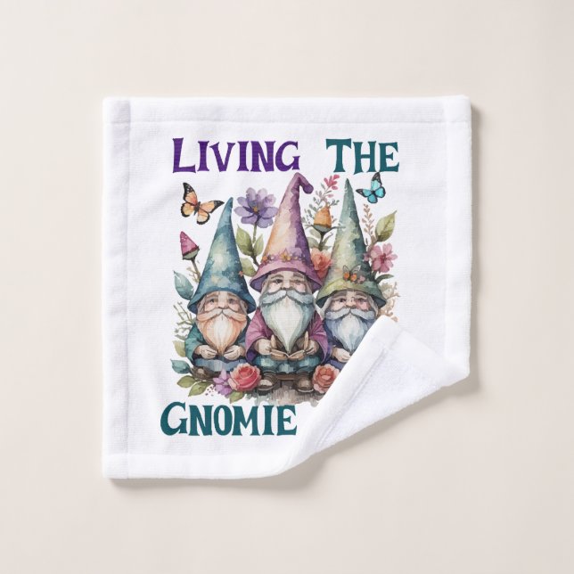 Viviendo la vida de gnomo (Toallita)