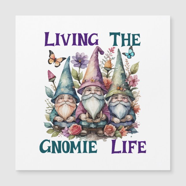 Viviendo la vida de gnomo (Anverso)
