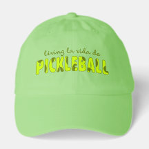 Viviendo la vida de pickleball sombrero