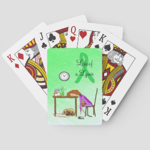 Viviendo la vida Lymie Cartas de juego de la enfer