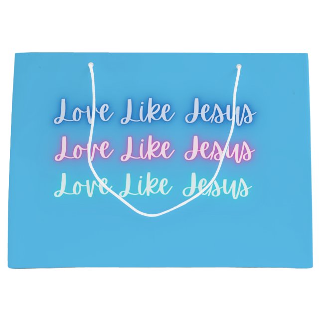Vivir como una bolsa de regalo de Jesús (Anverso)