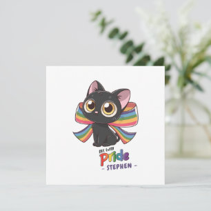 Vivir con orgullo - Gato arcoiris Orgullo LGBTQ