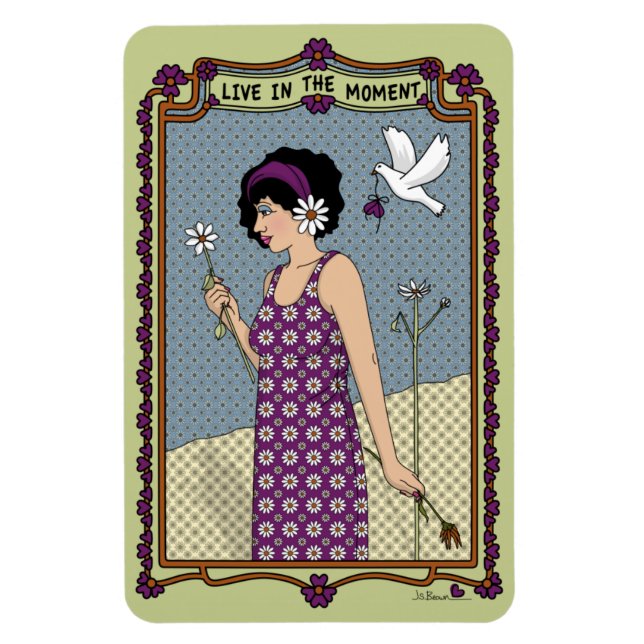 Vivir En El Imán Del Refrigerador Moment_A_4x6 (Vertical)