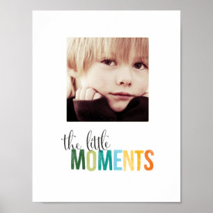 vivir para los pequeños posters de fotografía