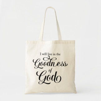 Viviré en la Bondad de Dios Bolsa Tote