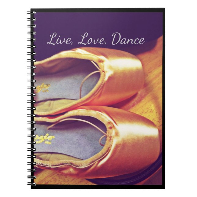 Vivo, amor, cuaderno de Personalizable de la danza (Frente)